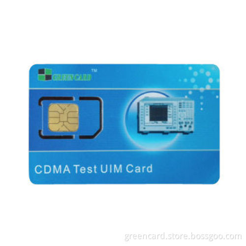 WCDMA Tested SIM Card, Supports of PPS and Clock Stop Mode, with Clone Resistance